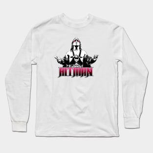 Bret Hitman Hart  Hitman Long Sleeve T-Shirt